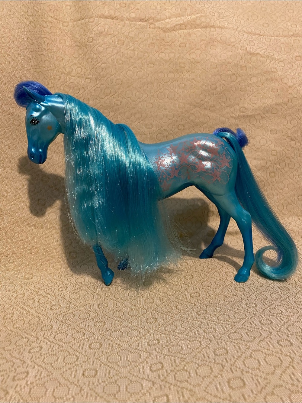 Fashion Star Fillies Feelin’ Fancy Jasmine 1987 Kenner Vintage Blue Horse